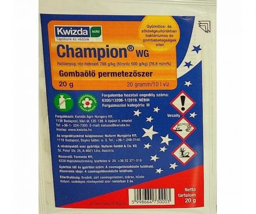 Champion WG 20g lev.