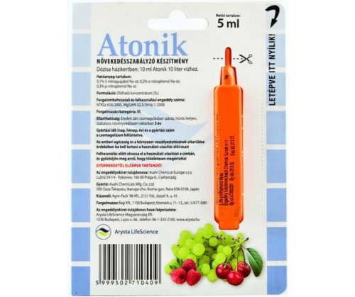 Atonik     5 ml  amp., Növ.szer, növekedés szab.