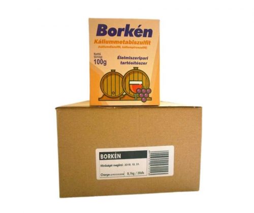 Borkén  0,1 kg   dobozos    /GY 20/, Borászat, kén