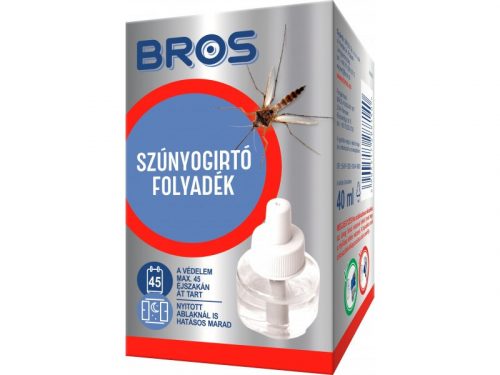 Bros szúnyogírtó utántöltő folyadék elektromos készülékhez 40mL