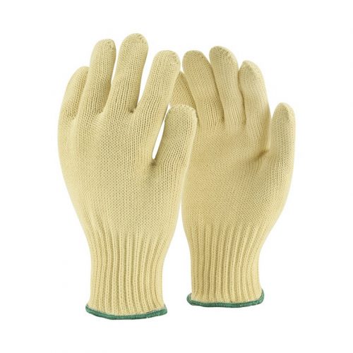 Védőkesztyű hőálló vágásbiztos 100% para-aramid, sárga, 8