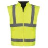 Télikabát multifunkcionális (100%poliészter) TOP MULTI FLUO-Y, fluo sárga, 2XL