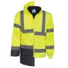 Télikabát multifunkcionális (100%poliészter) TOP MULTI FLUO-Y, fluo sárga, 3XL