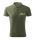 Vadász póló (ponty hímzéssel) galléros TOP, khaki, XL