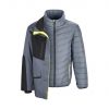 TOP PHOENIX CO2D PRK kabát, black/grey/fluo yellow, L